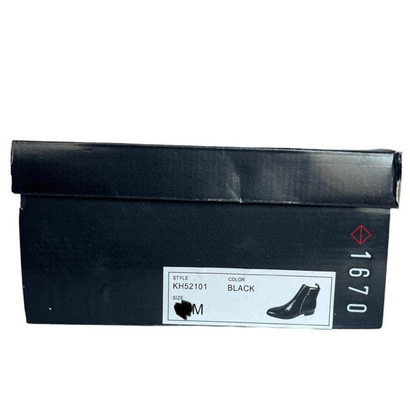 💎✨FALL SALE✨💎 New in Box Brand 1670 KH52101 Black Men's boots - Picture 5 of 7